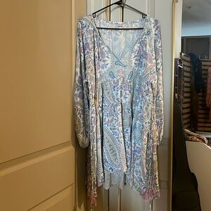 SPELL BELLADONNA TUNIC LIGHT PASTEL size L